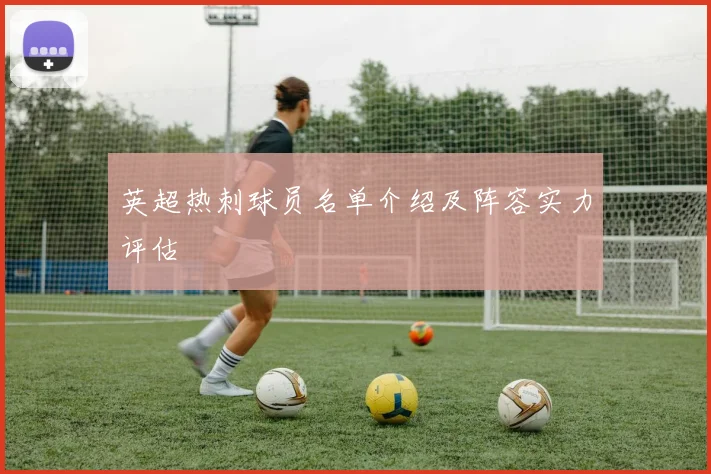 英超热刺球员名单介绍及阵容实力评估